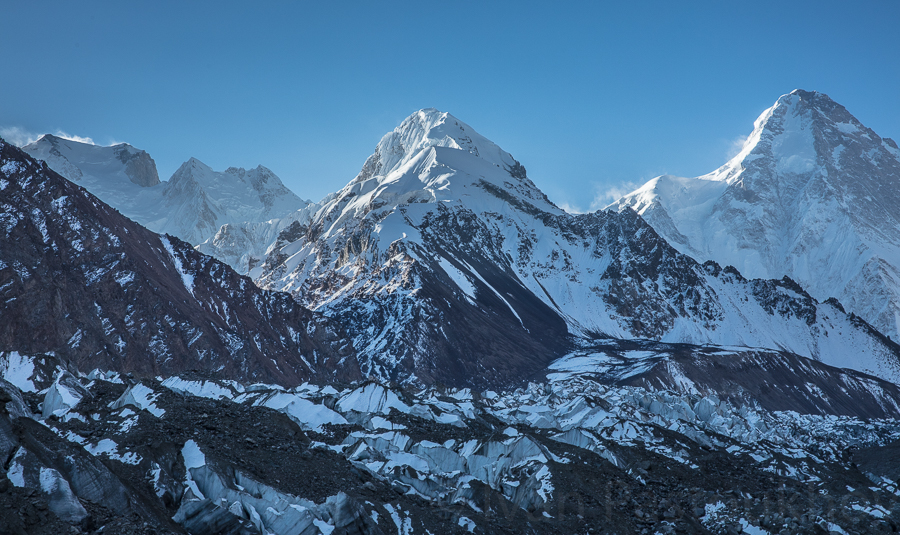 K2, Gasherbrum, Broad Peak, Karakorum, China